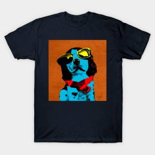 POP ART COOL STAR DOG T-Shirt